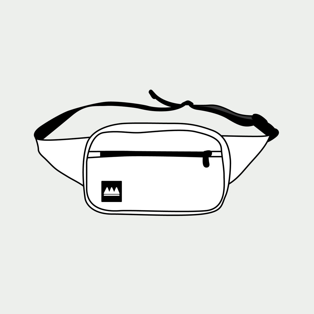 Custom waist bag hot sale